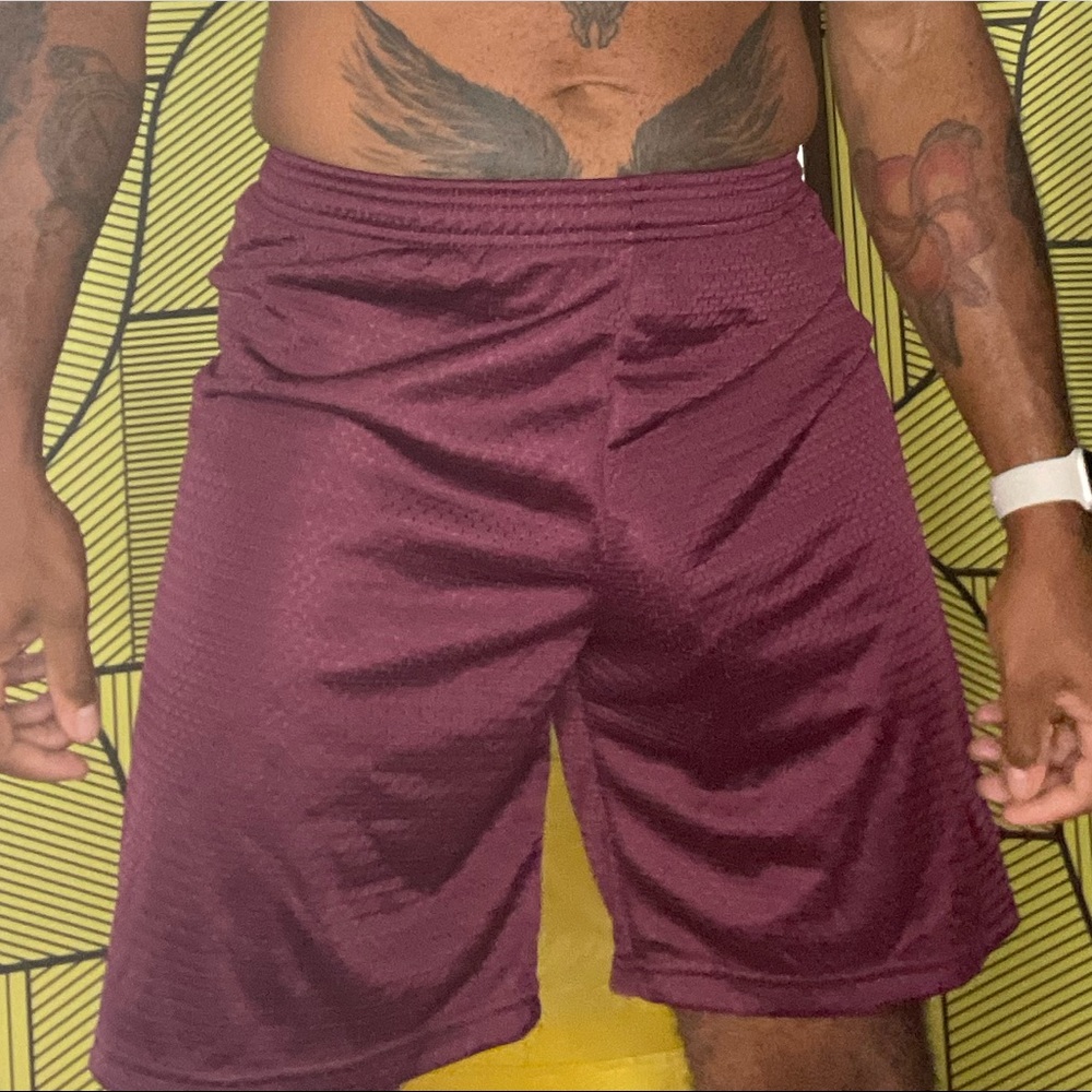 Mesh basketball shorts